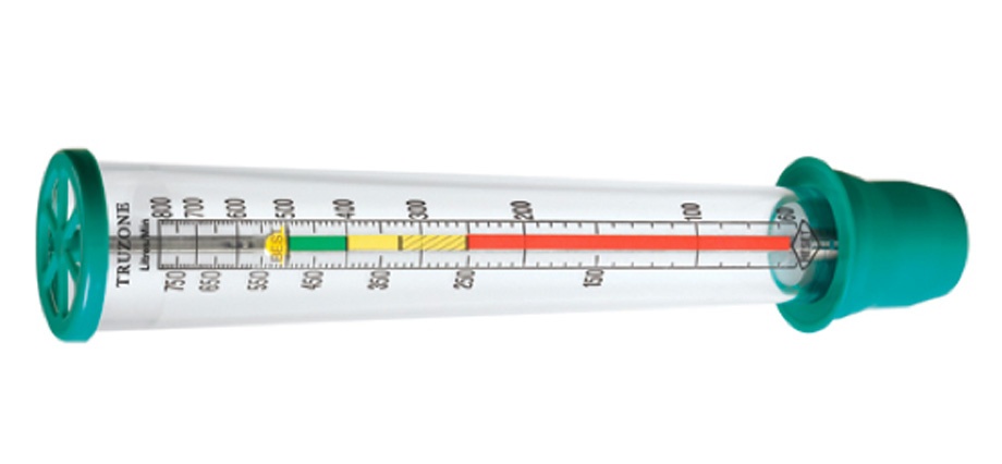 Truzone Peak Flow Meter Chart